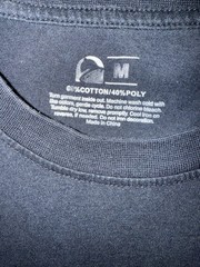 Taco Bell Employee Tee Size M Crew Live Mas Black T-Shirt uniform