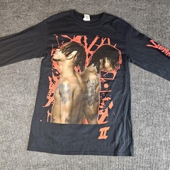 Rae Sremmurd Shirt Mens Small Black Long Sleeve SremmLife II Tour Rap Concert