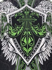 Xtreme Couture by Affliction Men’s T-Shirt Long View Biker Cross S-5XL