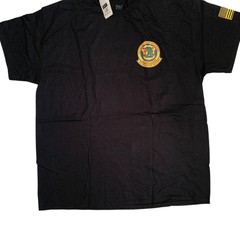 USMC Men’s Size M 2nd Battalion 4Th Marines Short Sleeve Black T-Shirt Brand New