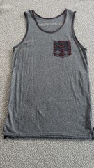 Mossimo Supply Co Gray Tank Top W/ Pocket Design Mens Size Small