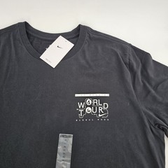 Nike Running World Tour Global Race Mens X-LARGE XL Black Graphic Tee NEW