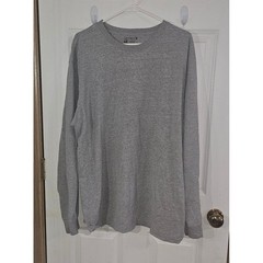Carhartt Mens Loose Fit Long Sleeve T-Shirt Heather Gray K231 HGY XL