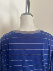 Vintage Y2K Volcom Striped Skate T Shirt Size Large