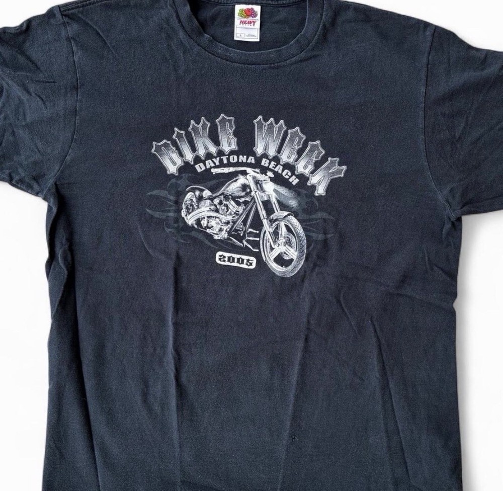 Vintage 2005 Daytona Beach Bike Week Wild Boar Hog T Shirt