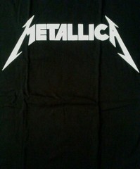 FREE SAME DAY SHIPPING Classic METALLICA Logo Black Shirt Large