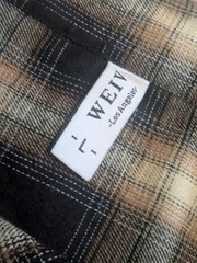 WEIV Los Angeles Custom Nirvana Rock Band Flannel Shirt Men’s L
