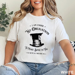 Alice in Wonderland Mad Hatter Shirt