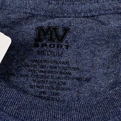 MV Sport Adult Size Medium Navy Heather NYC New York City Graphic T-Shirt NWT
