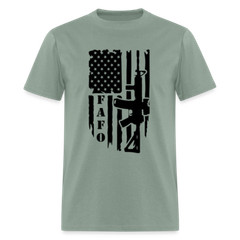 FAFO T-Shirt with AR15 & American Flag
