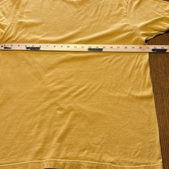 Hawaii Aloha T-Shirt Men’s L Yellow Retro 70s Graphic Tourist Souvenir Summer