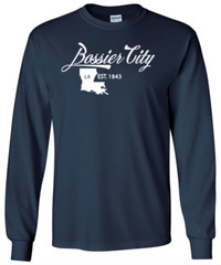 Bossier City Louisiana T-Shirt Long Sleeve Graphic tee