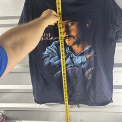 Tim McGraw Don’t Take The Girl Black Single Stitch VTG T-Shirt Unknown Size