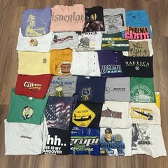 Vintage Modern Reseller Bundle Wholesale T Shirt Lot 30 Items 90s 00s Jun16-1