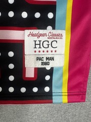Pac-Man Shirt Mens Medium Black Graphic Jersey Headgear Classics Retro Arcade