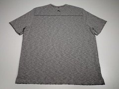 Tommy Bahama Islandzone Shirt Men 3XL Short Sleeve V Neck Gray Active UPF 30