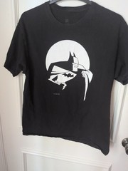 BATMAN The Animated Series Shirt Silhouette Shirt BTAS L 1998 TNBA