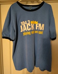 104.3 Jack FM Chicago Vintage Radio XL T Shirt Great Condition
