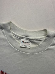 VTG Stedman T Shirt Mens Large White Graphic Print Richmond Newspapers Marathon