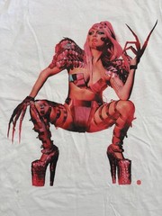 Lady Gaga Chromatica Ball Tour Shirt White Graphic Tee Official Merch XL