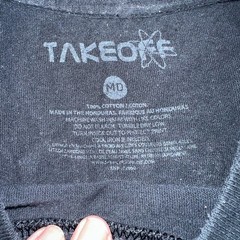 Takeoff The Last Rocket Graphic T-Shirt Mens Medium Black Migos Hip Hop Rap Tee