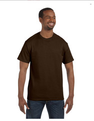 Gildan Mens G500 Premium Short Sleeve Heavy Cotton Plain Casual T-Shirt Pack 6
