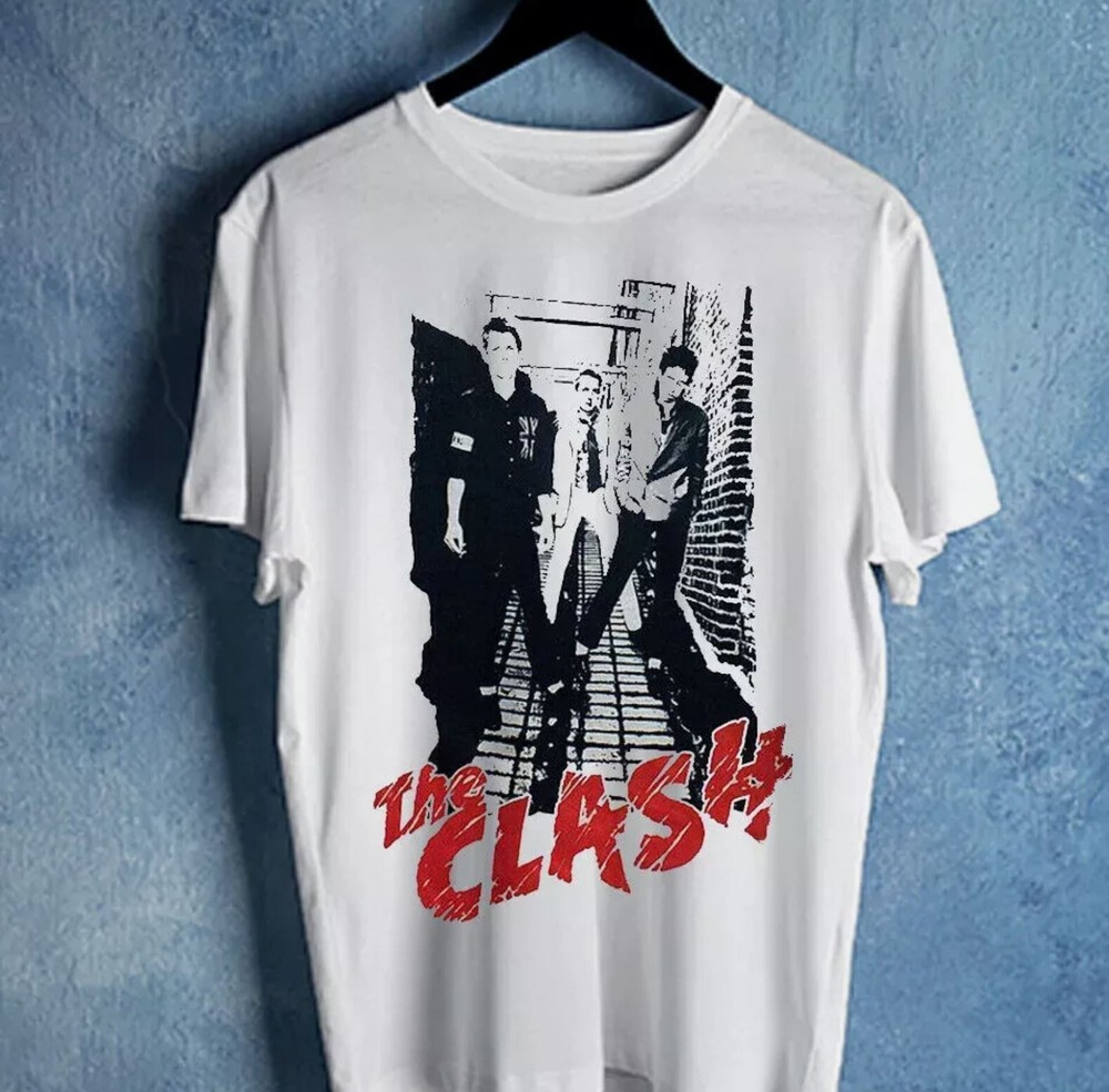 The Clash English Rock Music Band T Shirt Cotton For Men Tee S-5XL