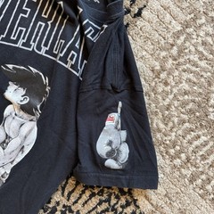 RARE! Everlast X Ashita No Joe T Shirt Men’s Large Tomorrow’s Joe Shirt Black