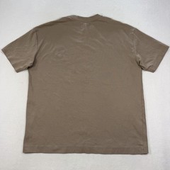 Public Supply Oversized Heavyweight Knit Mens XL Short Sleeve Beige Tan T Shirt