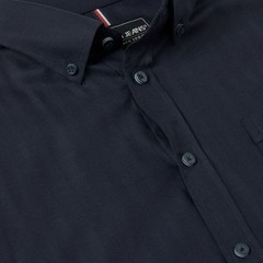 KAM Short Sleeve Herringbone Shirt For Men in 2 Colours, 2XL-8XL