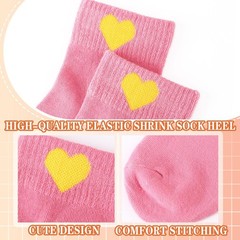 20 Pairs Love Socks Cute Smiling Ankle Socks Elastic Funny Aesthetic Low Cut …