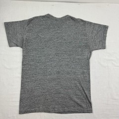 Vintage Russell Athletic 1970s T Shirt Adult Medium Heather Gray Tri Blend USA