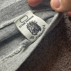 Bronson Tubular T-Shirt Men XXXL Gray Spun Cotton Heavyweight Crew Neck Tee