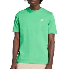 Mens XL ADIDAS ORIGINALS logo ESSENTIALS TREFOIL TEE SHIRT GREEN JN0235 XL NEW