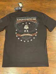 Under Armour 6004109 Men’s Size M UA Freedom Military Graphic Tee T-Shirt Gray