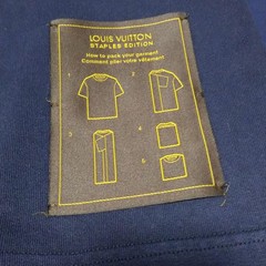 Louis Vuitton Short-Sleeve T-Shirt Inside Out Staples Edition Dark Navy Size L
