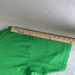 Vintage Pluma Shirt Mens Medium Green Heavyweight Blank Tee Crewneck Cotton 90s