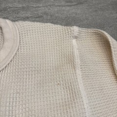 True Vintage Sports Afield Waffle Knit Long Sleeve Thermal Shirt XL Base USA