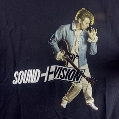GRAIL Vintage David Bowie Sound And Vision Tour 1990 Brockum Concert Tee Shirt