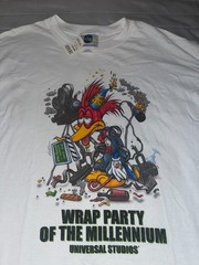 Vintage Universal Studios Wrap Party Of The Millennium 2000 Shirt XL NWD RARE