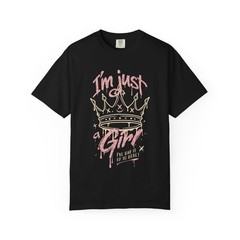 Im Just a Girl 90s Rock Graphic T-Shirt Vintage Distressed Band Tee