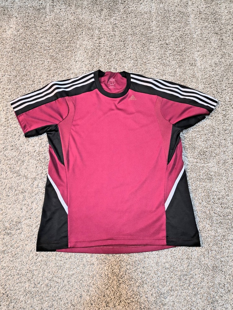 Men’s Adidas Climacool Short Sleeve Shirt Size Large
