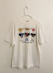 Vintage 1994 Chandler Arizona Ostrich Festival Shirt Size XL White