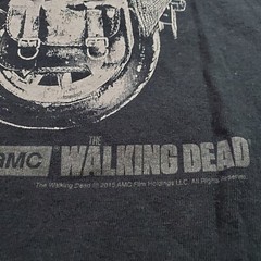 The Walking Dead Fight Or Die T Shirt Men’s Sz Medium Daryl Dixon Motorcycle