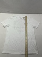 NWT Ariat For Buckle Canvas Desert T-Shirt Mens White Large Short Sleeve New