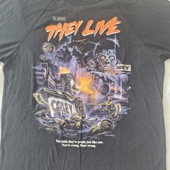 Fright Rags They Live John Carpenters Black Long Sleeve Size L