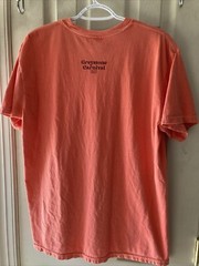 “GREYSTONE CARNIVAL 2022” MENS Orange Comfort Colors SS Cotton T Shirt SZ LG