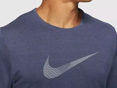 Nike Men’s Dri-FIT Running Division Miler Tee Shirt DR8766-437 Blue NWT Size S