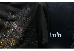 New Men Fashion Leopard Trend Hot Diamonds Rhinestones Summer Luxury T-Shirt