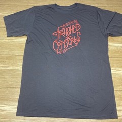 Camiseta Para Hombre Gráfica De Manga Corta Con Cuello Redondo Talla G 7201